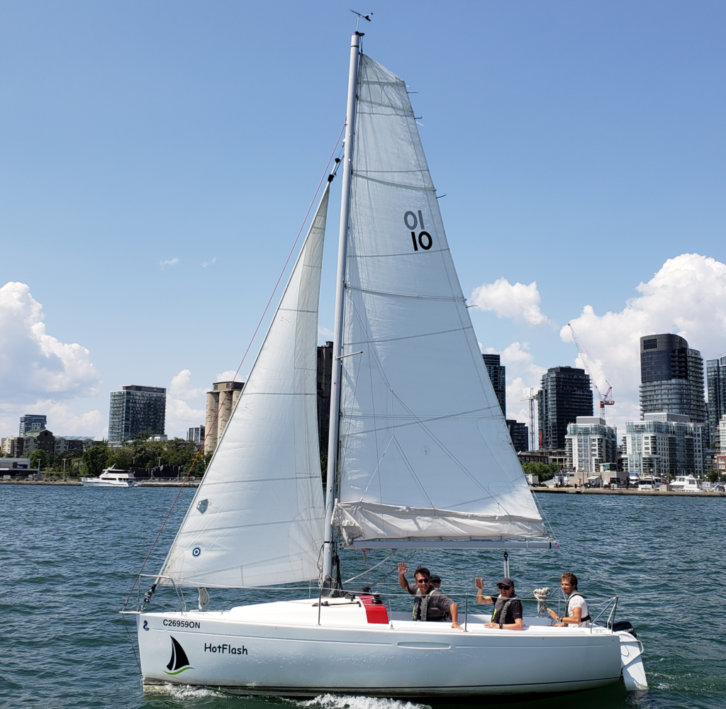 Hot Flash – Sailing Yacht